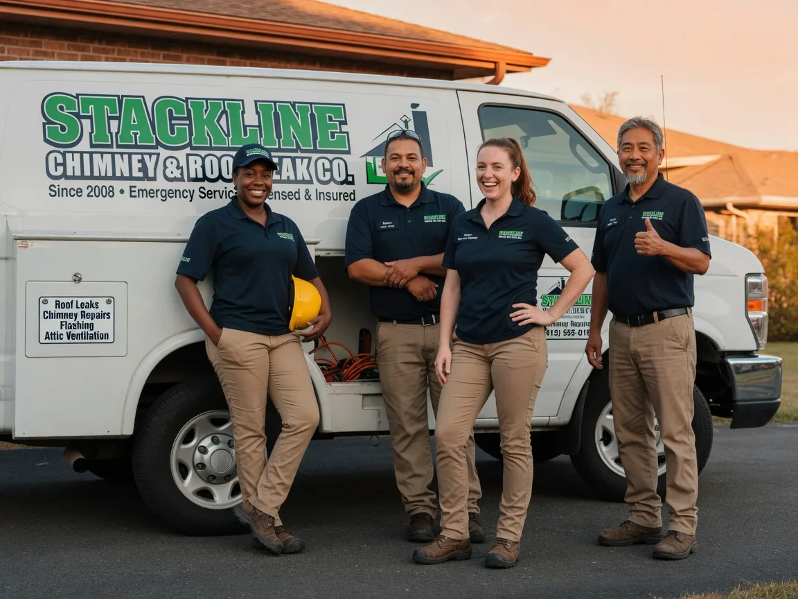 Chimney flashing repair company in Broadway, NC